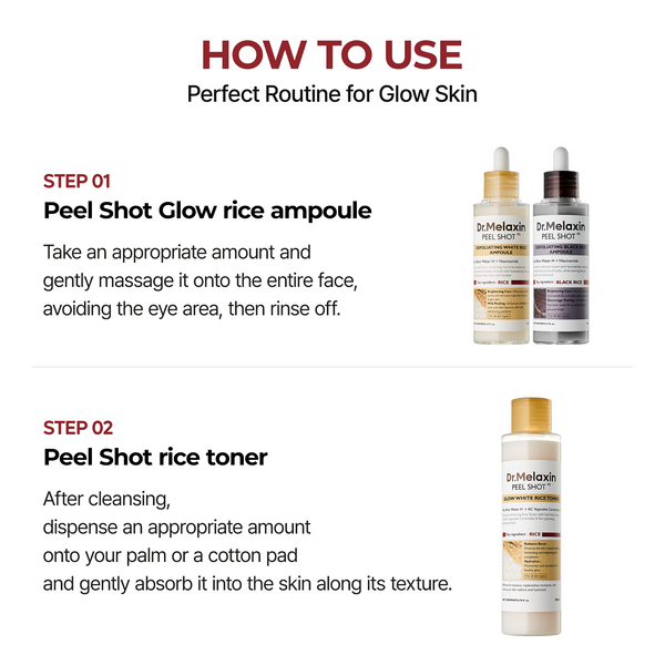 Peel Shot Glow Rice Line